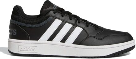 adidas Hoops 3.0 Sneakers Heren zwart - wit - 44 2/3