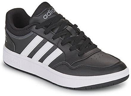 adidas Hoops 3.0 Sneakers Heren zwart - wit - 45 1/3