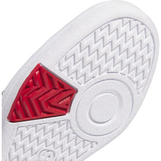 adidas hoops 4.0 j lage sneakers jongens - - maat 37 1/3 Wit