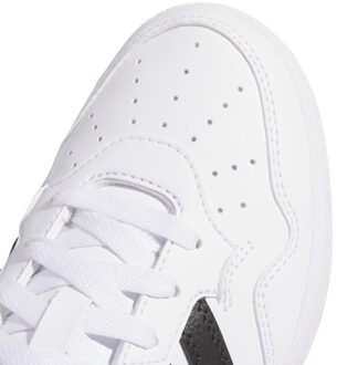 adidas hoops 4.0 j lage sneakers jongens -multicolour - maat 36 Wit