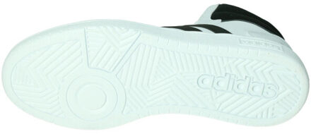 adidas Hoops Mid 3.0 Sneakers Heren wit - zwart - 44