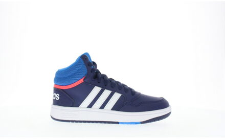 adidas Hoops Mid 3.0 Sneakers Junior blauw - wit - oranje - 32