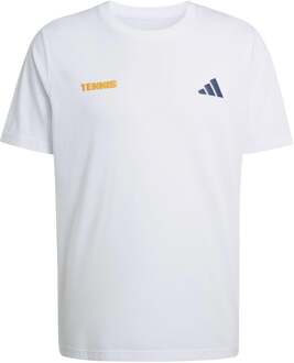 adidas Hot T-shirt Heren-wit - XXL
