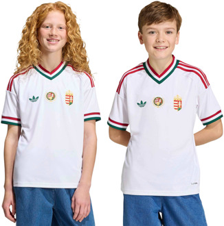 adidas Hungary Truien/Replica's Kinder - Wit - Maat 171 - 176 CM - Poly Mesh White