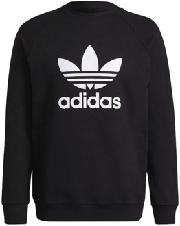 adidas Iconische Clover Sweatshirt Adidas , Black , Heren - Xl,L,M,S