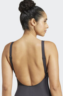 adidas iconisea swimsu badpak sport dames - Zwart - 44