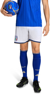 adidas Italy 26 Home Replica Shorts Korte Broeken Heren - Wit - Maat XXL - Poly Mesh White