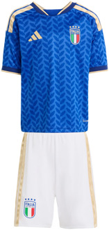 adidas Italy 26 Home Set Truien/Replica's Peuter - Blauw - Maat 93 - 98 CM - Poly Mesh Blue