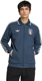 adidas Italy Jassen Heren - Blauw - Maat XXXL - Katoen Jersey Blue