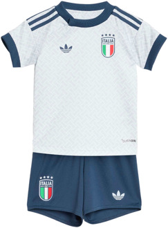 adidas Italy Truien/Replica's Baby - Blauw - Maat 75 - 80 CM - Poly Mesh Blue