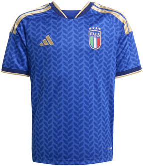 adidas Italy Truien/Replica's Kinder - Blauw - Maat 159 - 164 CM - Poly Jersey Blue