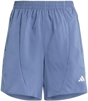 adidas j woven shorts - Blauw - 140