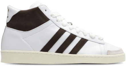 adidas Jabbar Hi Sneakers Heren - Wit - Maat 42 - Leer White