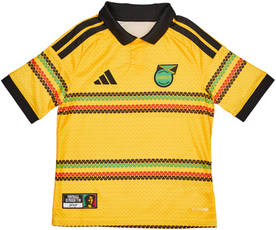 adidas Jamaica T-shirts Kinder - Goud - Maat 159 - 164 CM - Poly Jersey Gold