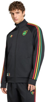 adidas Jamaica Trainingspakken Heren - Zwart - Maat M - Poly Mesh Black