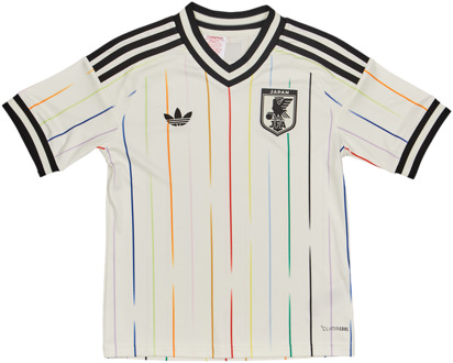 adidas Japan T-shirts Kinder - Wit - Maat 135 - 140 CM - Poly Jersey White