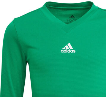 adidas Jersey met lange mouwen van team base voor kinderen/kinderen - maat 140 Groen
