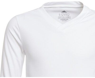 adidas Jersey met lange mouwen van team base voor kinderen/kinderen Wit - 128