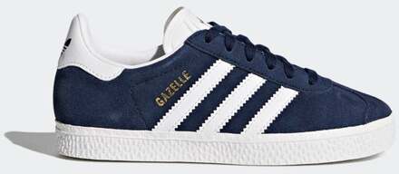 adidas Jongens Sneakers Gazelle C - Blauw - Maat 35