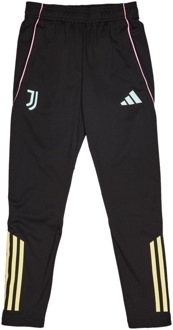 adidas Juventus Broeken Kinder - Zwart - Maat 147 - 152 CM - Poly Woven Black