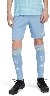 adidas Juventus Korte Broeken Kinder - Blauw - Maat 135 - 140 CM - Poly Mesh Blue