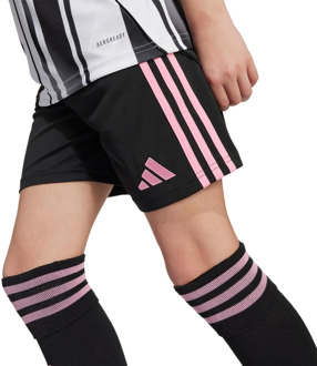 adidas Juventus Korte Broeken Kinder - Zwart - Maat 147 - 152 CM - Poly Mesh Black