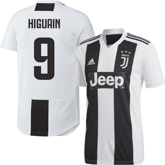 adidas Juventus Shirt Thuis 2018-2019 + Higuain 9 (Fan Style) - 46