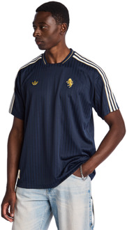 adidas Juventus T-shirts Heren - Blauw - Maat XL - Poly Jersey Blue