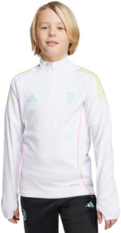 adidas Juventus T-shirts Kinder - Wit - Maat 123 - 129 CM - Poly Jersey White