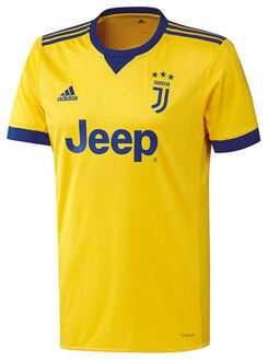 adidas Juventus Uitshirt 2017/18 - Maat S - Kleur Geel/Blauw