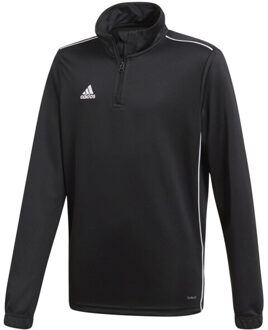 adidas Kinder/kids core 18 trainingsvoetbalshirt - maat 116 Zwart