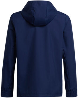 adidas Kinder/kids entrada 22 all weather jacket - maat 140 Blauw