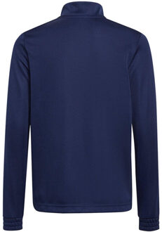 adidas Kinder/kids entrada 22 sweatshirt met kwart ritssluiting - maat 140 Blauw