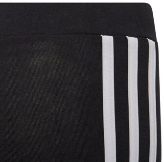 adidas Kinder/kids essentials 3 strepen legging - maat 116 Zwart