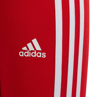 adidas Kinder/kids essentials 3 strepen legging Rood - 116