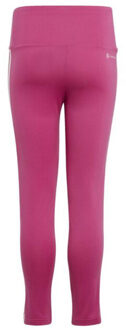 adidas Kinder/kids essentials aeroready 3 strepen hoge taille legging Roze - 164