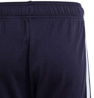 adidas Kinder/kids essentials gebreide 3 strepen korte broek - maat 140 Blauw