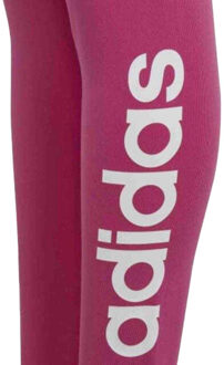 adidas Kinder/kids essentials katoenen lineair logo legging - maat 164 Roze