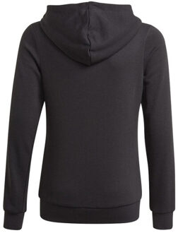 adidas Kinder/kids essentials logo full zip hoodie Zwart - 134