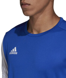 adidas Kinder/kids estro 19 voetbaltrui - maat 116 Blauw