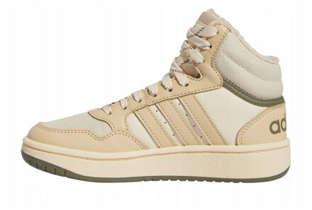 adidas Kinder/kids hoops 3.0 mid cut trainers - maat 39,5 Beige