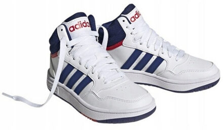 adidas Kinder/kids hoops 3.0 mid cut trainers Wit - 38,5