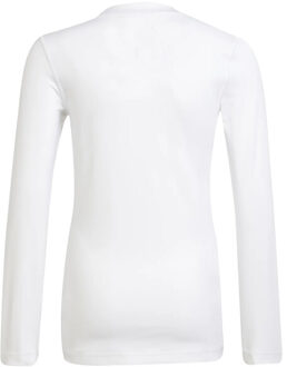 adidas Kinder/kids techfit compressie t-shirt met lange mouwen Wit - 128