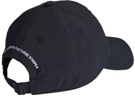 adidas Kinder/kinder pa seersucker baseballpet - maat One size Zwart