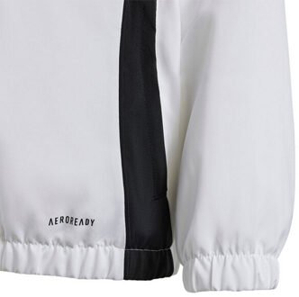 adidas Kinder/kinder tiro 24 jas - maat 116 Wit