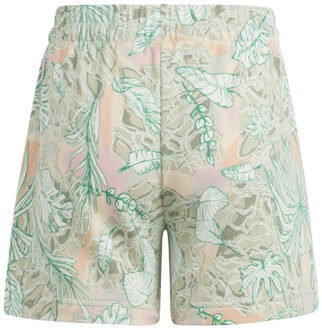 adidas Kinder/kinder zomerbroek met all-over print - maat 140 Veelkleurig