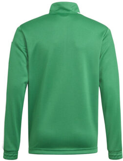 adidas Kinder squadra 21 quarter zip trainings sweatshirt - maat 116 Groen
