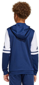 adidas Kinder squadra 25 full zip hoodie Blauw - 146/152