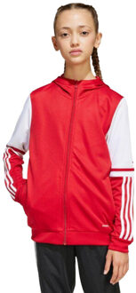 adidas Kinder squadra 25 full zip hoodie Wit - 134