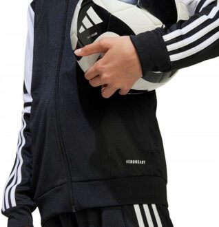 adidas Kinder squadra 25 full zip hoodie Wit - 164